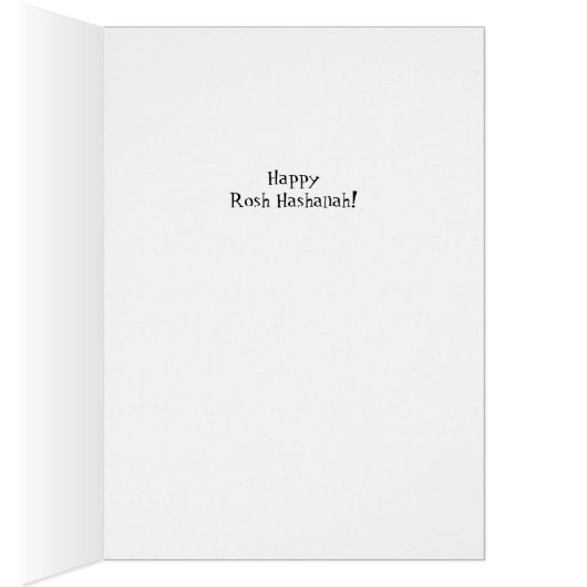 Happy Rosh Hashanah voor papa, Pomegranate (Binnen (Rechts))