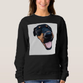 Happy Rottweiler 35 Trui (Voorkant)