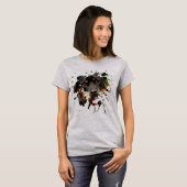 Happy Rottweiler Close T-Shirt (Voorkant volledig)