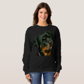 Happy Rottweiler-Pet Trui (Voorkant volledig)