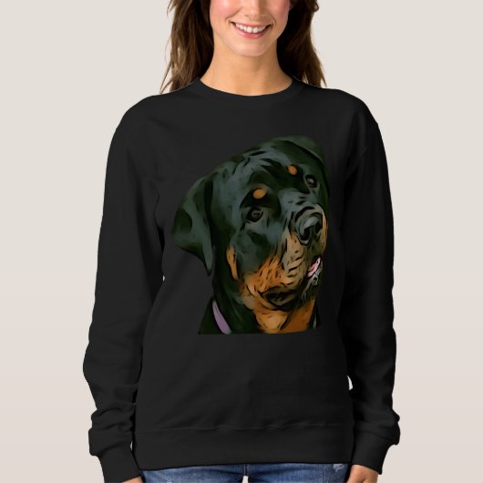 Happy Rottweiler-Pet Trui (Voorkant)