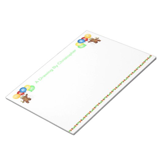 Happy Royal Beren Drawing Notitieblok (Schuin)