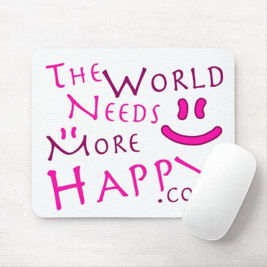 Happy-roze Muismat (Met muis)