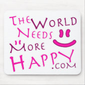 Happy-roze Muismat (Voorkant)