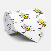 Happy Running Bee Stropdas (Opgerold)