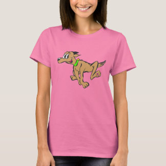 Happy Running Dog  Toddler T-shirt
