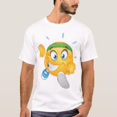 Happy Running Emoji T-shirt (Voorkant)