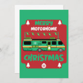 Happy RV Motorhom Xmas Bedankkaart (Voorkant / Achterkant)