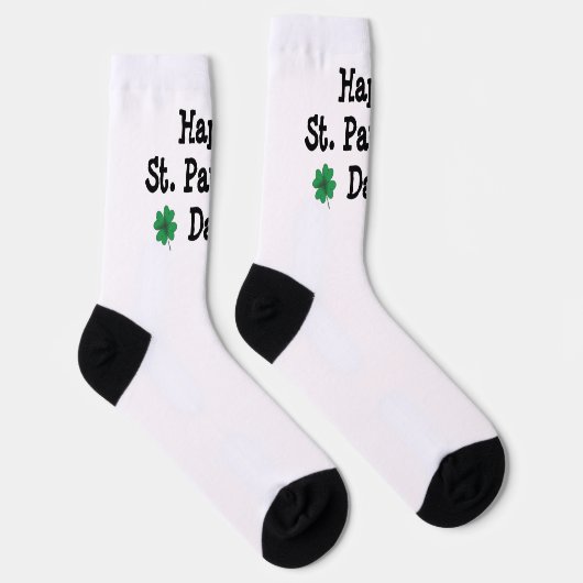Happy S.Patricks Day sokken (Rechts)