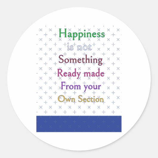 Happy S Sticker (Voorkant)