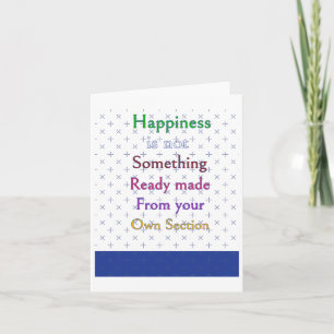 Happy S Sticker Kaart