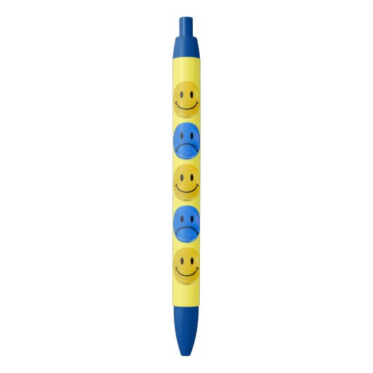Happy Sad Bi Polar Pen (Voorkant Verticaal)
