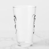 HAPPY SAD CARTOON FACE GLAS (Links)