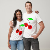 Happy Sad Cherries T-shirt (Unisex)