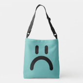 Happy Sad Face Tas (Achterkant)