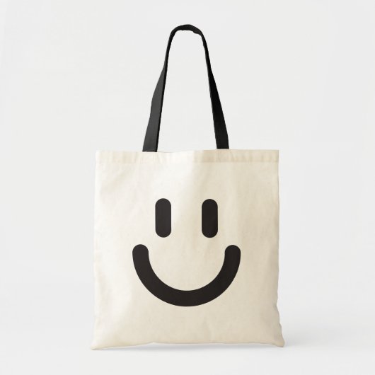 Happy Sad Face Tote Bag (Voorkant)
