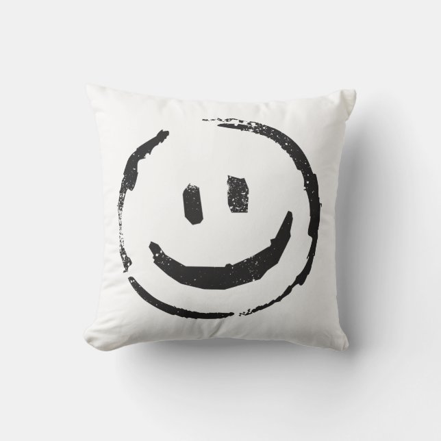 Happy/Sad Two Moods Pillow 1 Kussen (Voorkant)