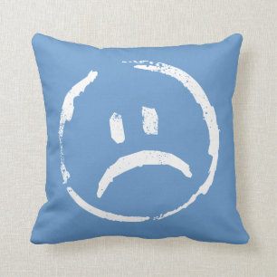 Happy/Sad Two Moods Pillow 4 Kussen