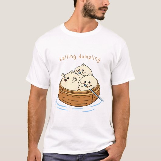 Happy Sailing Dumpling T-shirt (Voorkant)