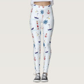 Happy Sailing Nautical Leggings (Voorkant)