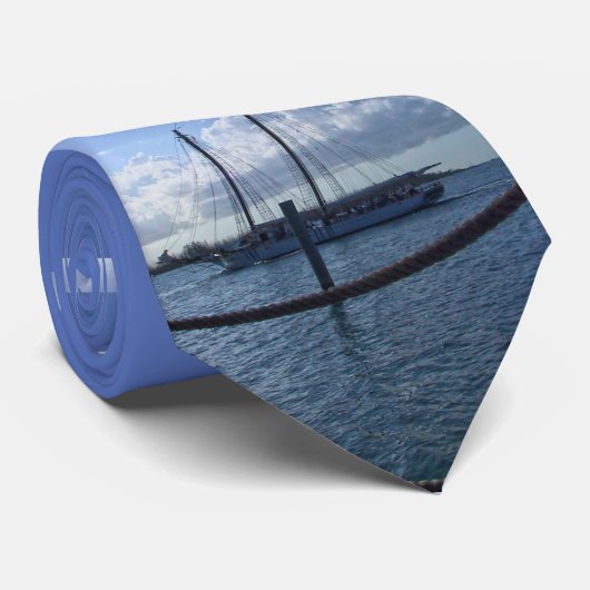 Happy Sailing Stropdas (Opgerold)