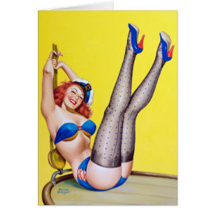 Happy Sailor Pin Up