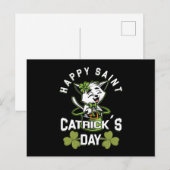 Happy Saint Catrick Irish St Patricks Day Gift Briefkaart (Voorkant / Achterkant)