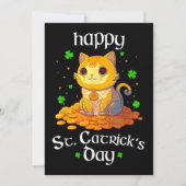 Happy Saint Catricks Day St Patricks Irish Leprech Kaart (Voorkant)
