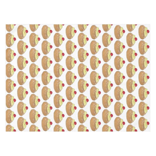 Happy Saint Joseph's Day Italiaanse banketbakkersp Tafelkleed (Voorkant (Horizontaal))