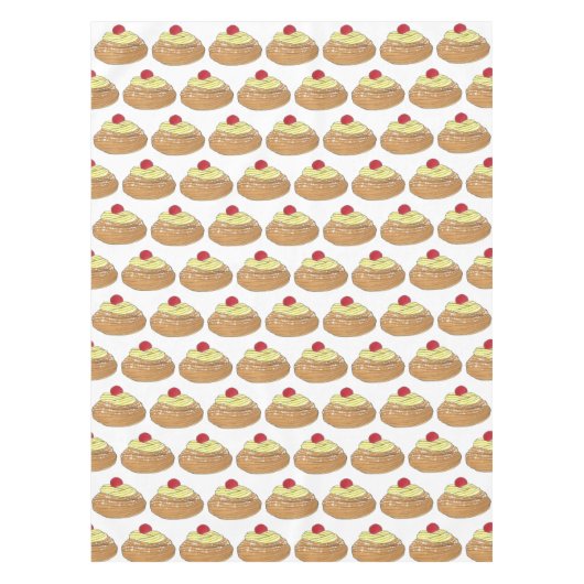 Happy Saint Joseph's Day Italiaanse banketbakkersp Tafelkleed (Voorkant)