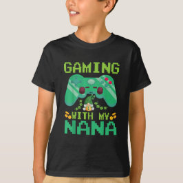 Happy Saint Patrick Day Gaming met mijn Nana T-shirt