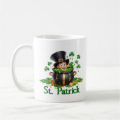 Happy Saint Patrick Day Koffiemok (Links)