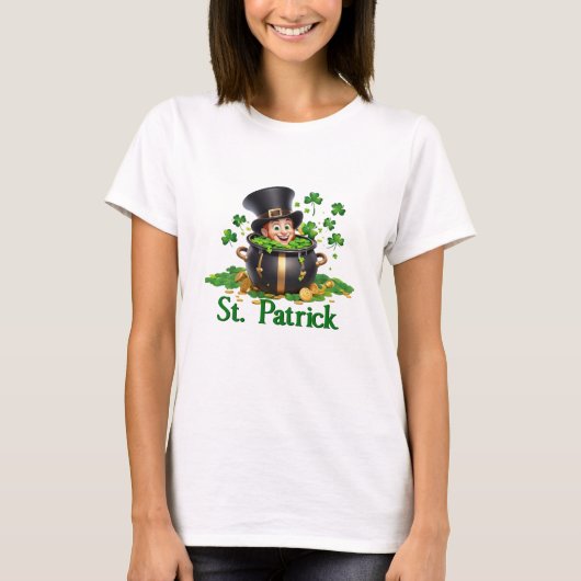 Happy Saint Patrick Day T-shirt (Voorkant)