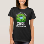 Happy Saint Patrick S Day 2021 Irish Shamrock Face T-shirt (Voorkant)