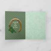 Happy Saint Patricks dag Kaart (Binnen)
