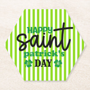 Happy Saint Patrick's Day-59889 Kartonnen Onderzetters
