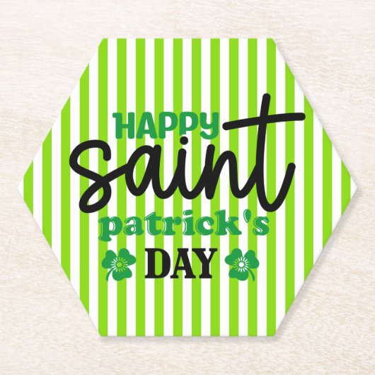 Happy Saint Patrick's Day-59889 Kartonnen Onderzetters (Voorkant)