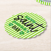Happy Saint Patrick's Day-59889 Kartonnen Onderzetters (Gekanteld)