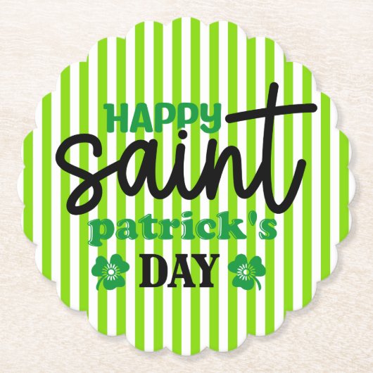 Happy Saint Patrick's Day-59889 Kartonnen Onderzetters (Voorkant)
