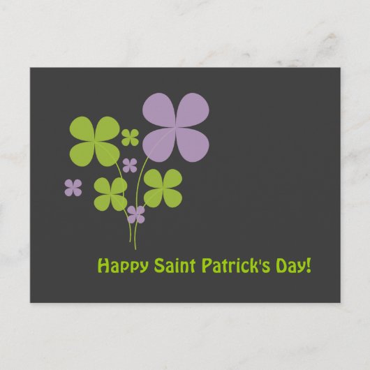 Happy Saint Patrick's Day Briefkaart (Voorkant)