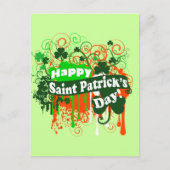 Happy Saint Patricks Day Briefkaart (Voorkant)