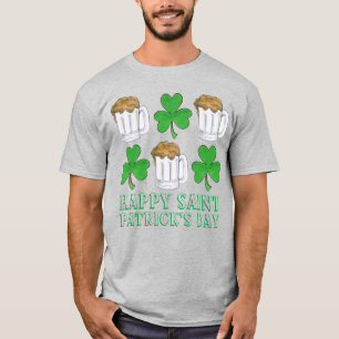 Happy Saint Patrick's Day Green Beer Shamrock T-shirt