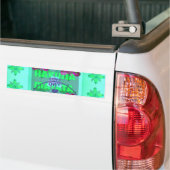 Happy Saint Patrick's Day Hakuna Matata Art Print Bumpersticker (Op Truck)