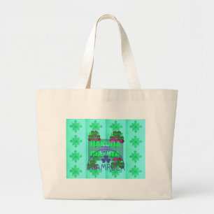 Happy Saint Patrick's Day Hakuna Matata Art Print Grote Tote Bag