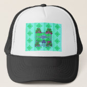 Happy Saint Patrick's Day Hakuna Matata Art Print Trucker Pet (Voorkant)