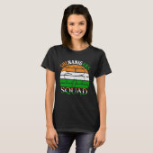 Happy Saint Patrick's Day Ierse Shenanigans Squad T-shirt (Voorkant volledig)