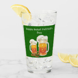 Happy Saint Patrick's Day Irish Beer Glass Glas