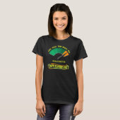 Happy Saint Patrick's Day Irish Buzz O Meter Graph T-shirt (Voorkant volledig)