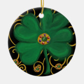 Happy Saint Patrick's Day Keramisch Ornament (Voorkant)