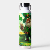 Happy Saint Patrick's Day kleurrijk Waterfles (Voorkant)